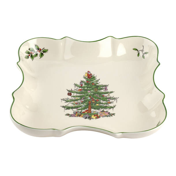 Spode Christmas Tree Gold 4 Piece Place Setting, Service for 1